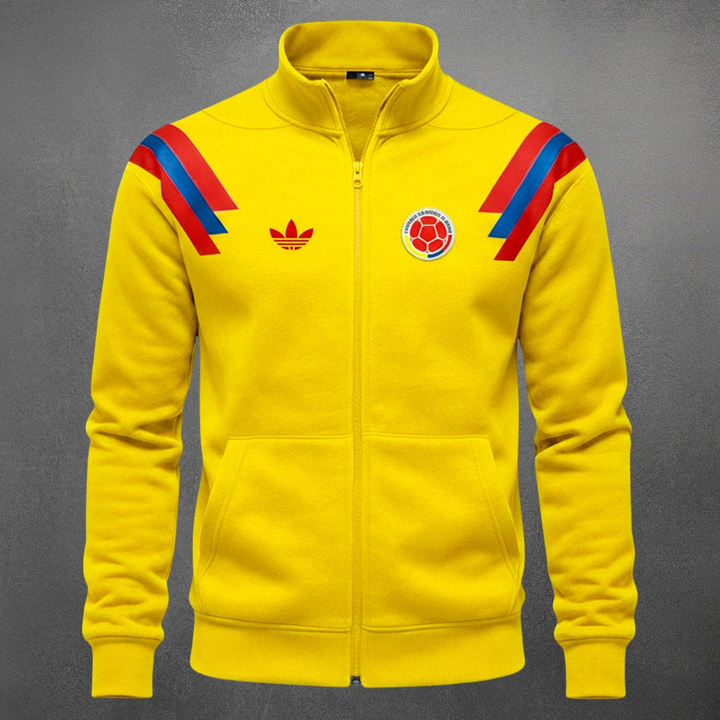 BUZO CUELLO ALTO COLOMBIA RETRO BORDADO