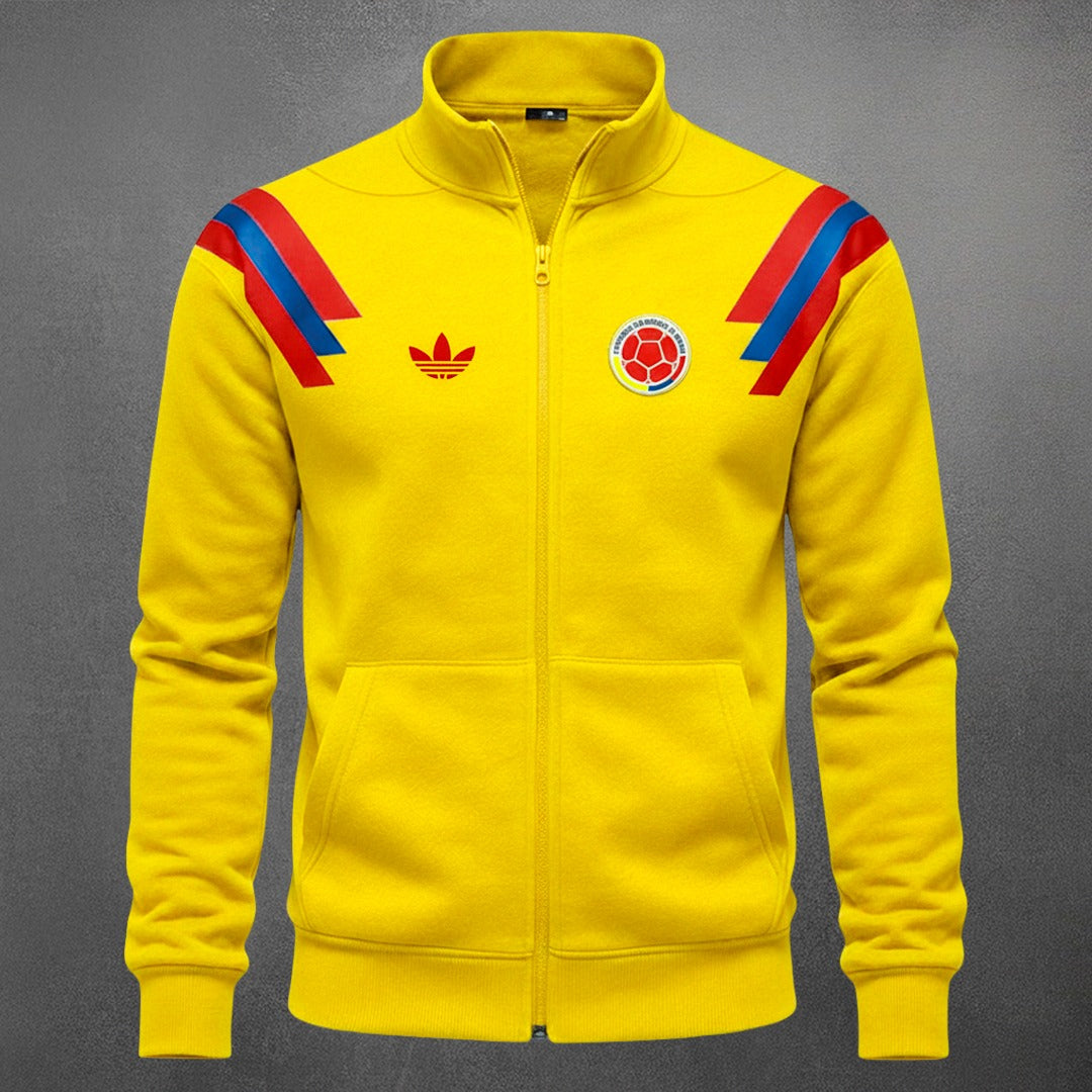 BUZO CUELLO ALTO COLOMBIA RETRO BORDADO