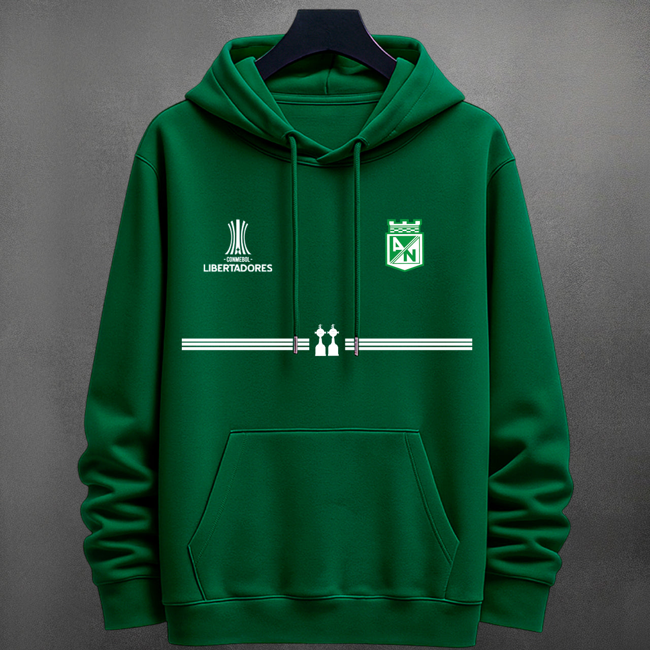 BUZO ATLÉTICO NACIONAL - LOGOS BORDADOS