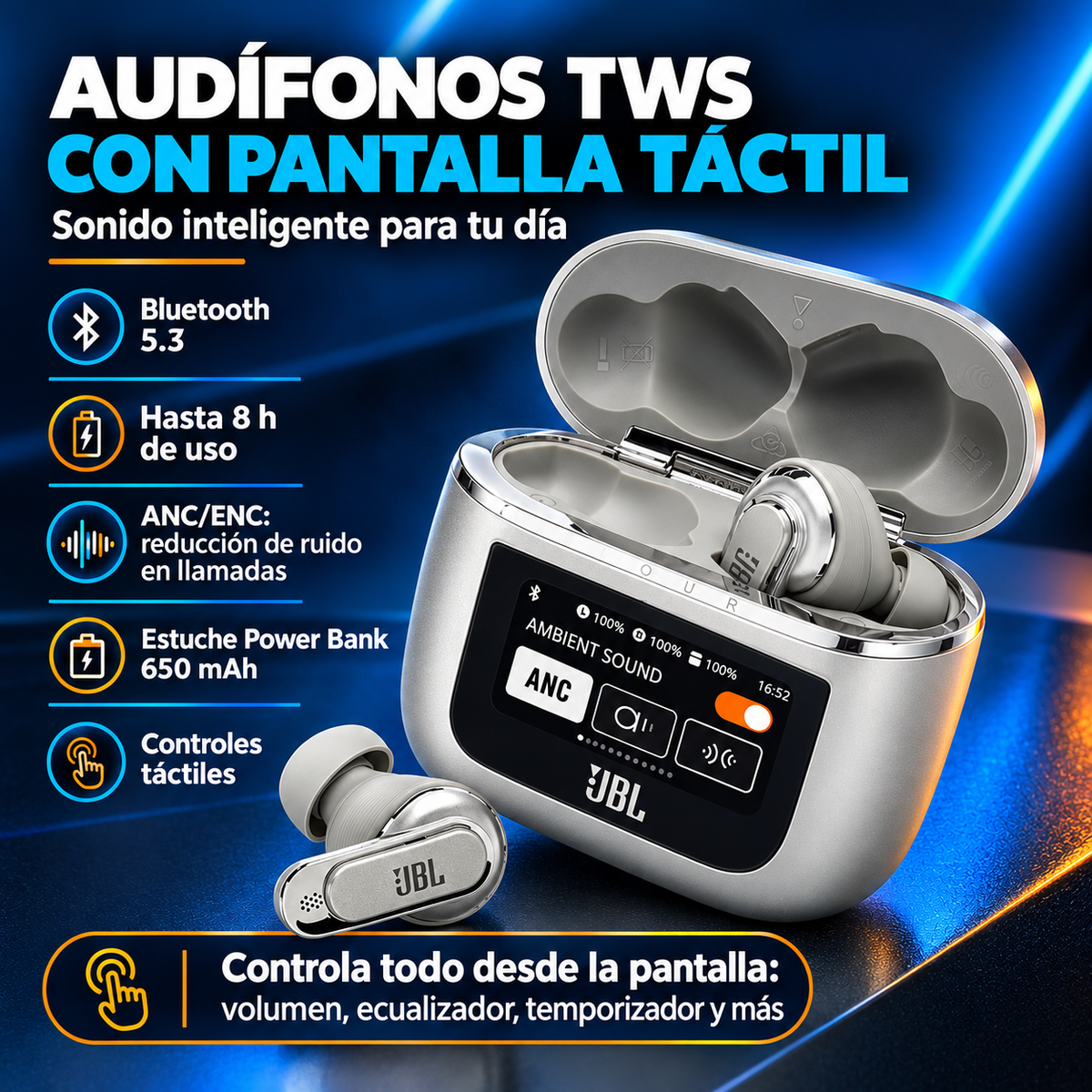 AUDIFONOS BLUETOOTH TOUR PRO 2       🔥PROMOCION POR TIEMPO LIMITADO 🔥