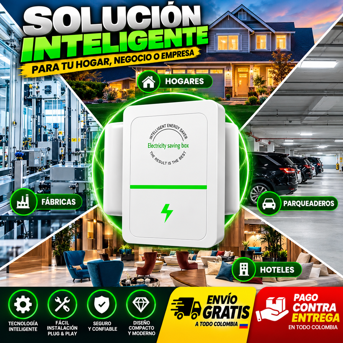 Ahorrador De Energia Power Saver Ia Inte