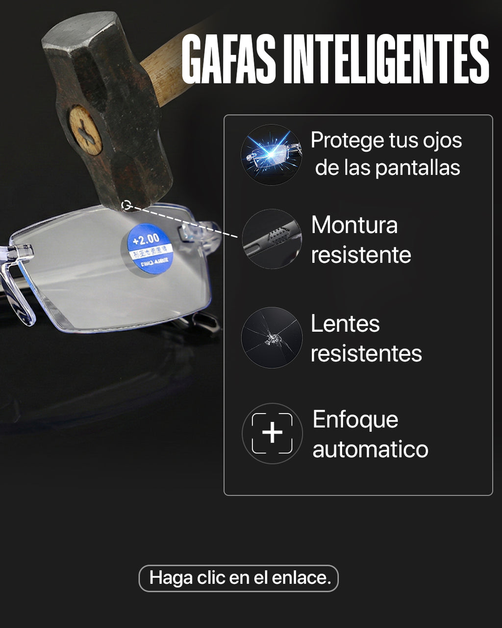 Combo 2 Gafas Tr90 Fotocromatica
