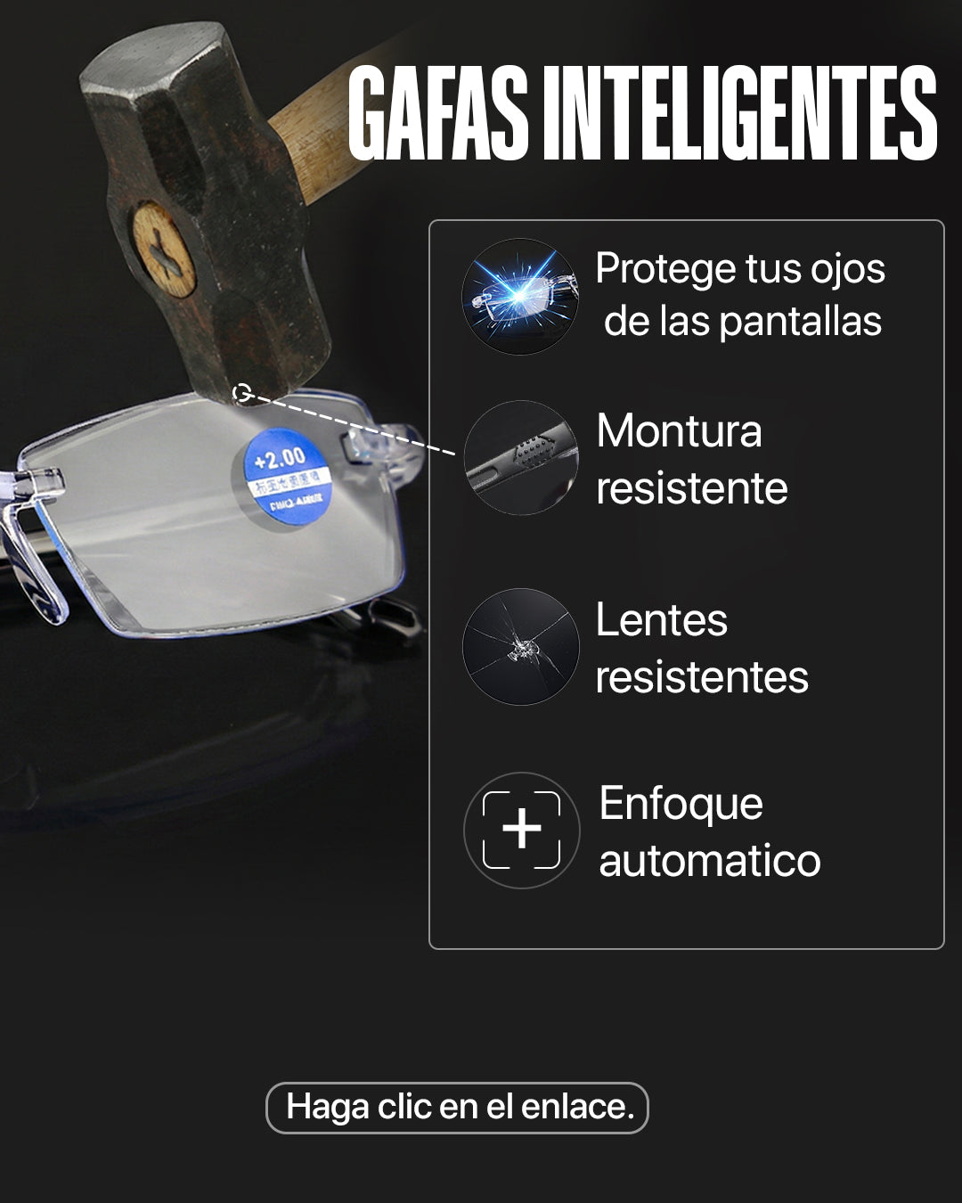 Combo 2 Gafas Tr90 Fotocromatica