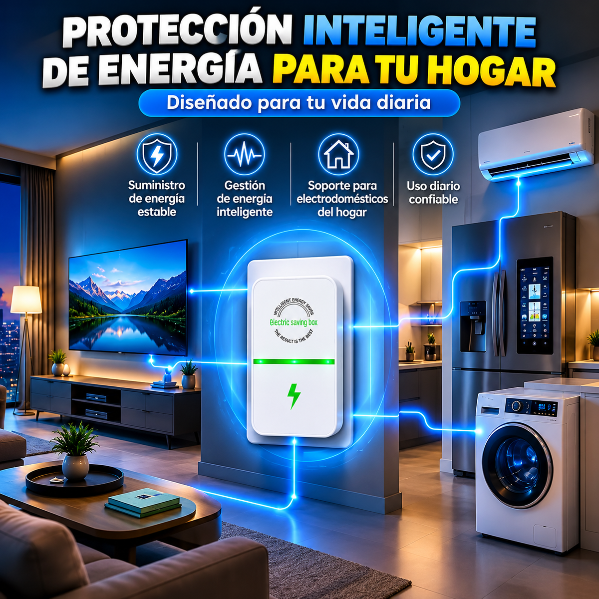 Ahorrador De Energia Power Saver Ia Inte